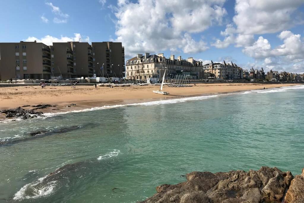 Ideal - Plage, Jardin & Jacuzzi, Proche Plage Et Thalasso - 1 A 6 Personnes Saint-Malo Ngoại thất bức ảnh