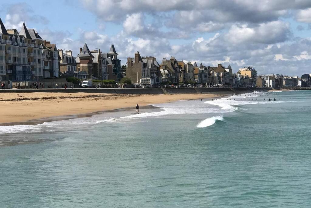 Ideal - Plage, Jardin & Jacuzzi, Proche Plage Et Thalasso - 1 A 6 Personnes Saint-Malo Ngoại thất bức ảnh