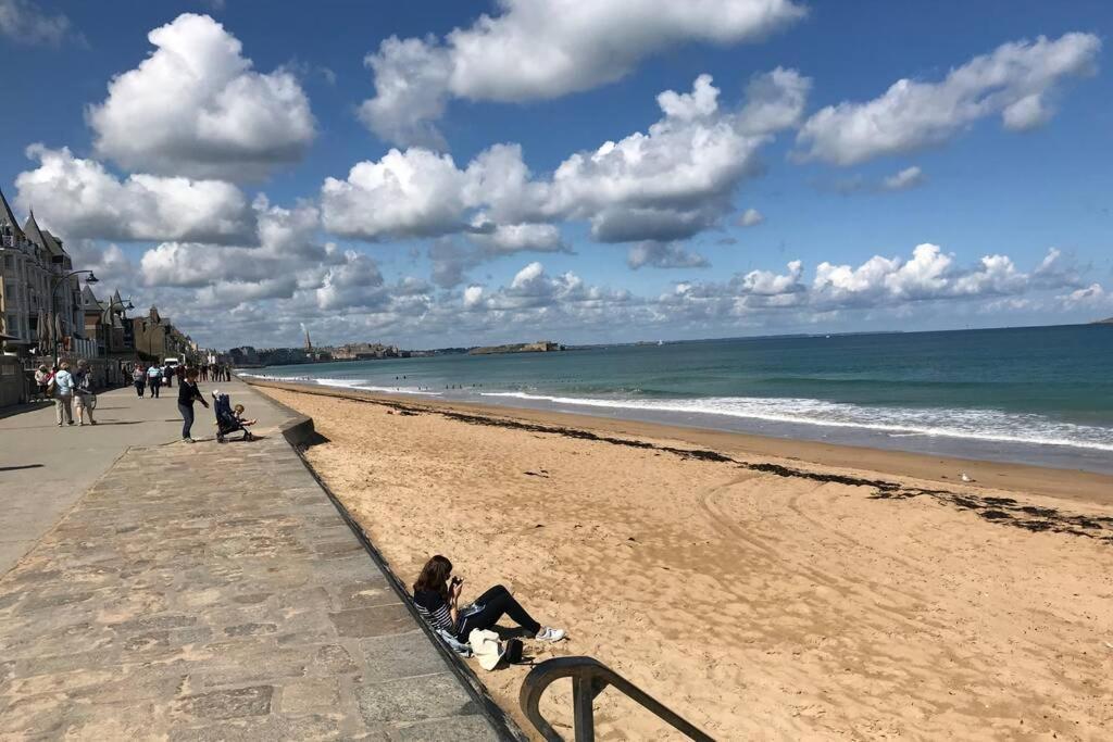 Ideal - Plage, Jardin & Jacuzzi, Proche Plage Et Thalasso - 1 A 6 Personnes Saint-Malo Ngoại thất bức ảnh