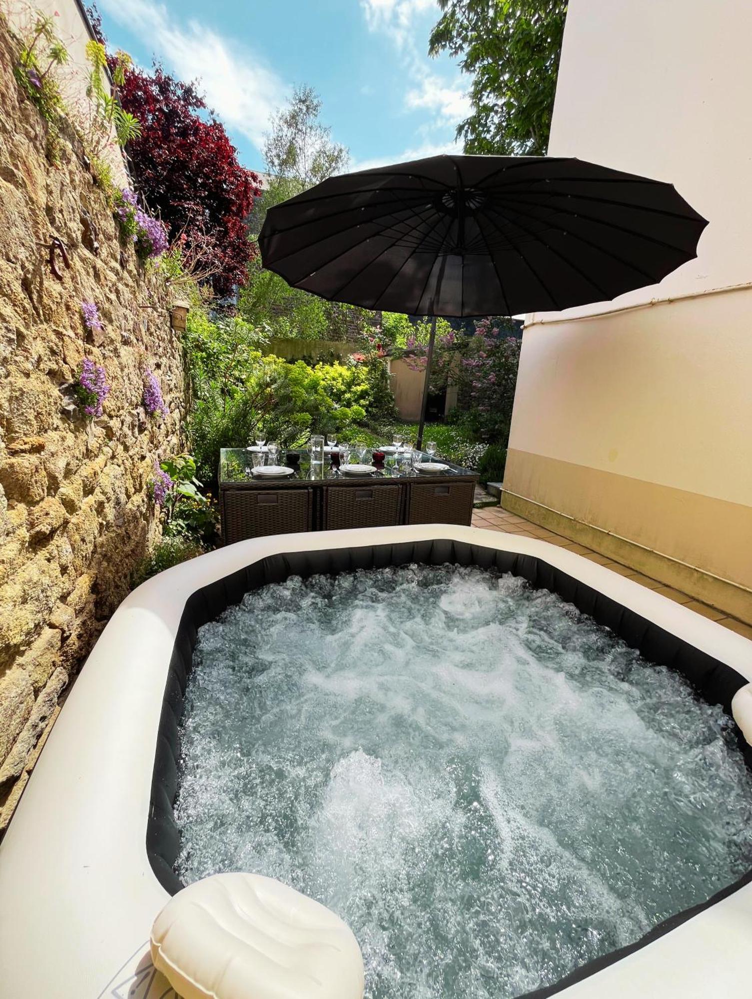 Ideal - Plage, Jardin & Jacuzzi, Proche Plage Et Thalasso - 1 A 6 Personnes Saint-Malo Ngoại thất bức ảnh