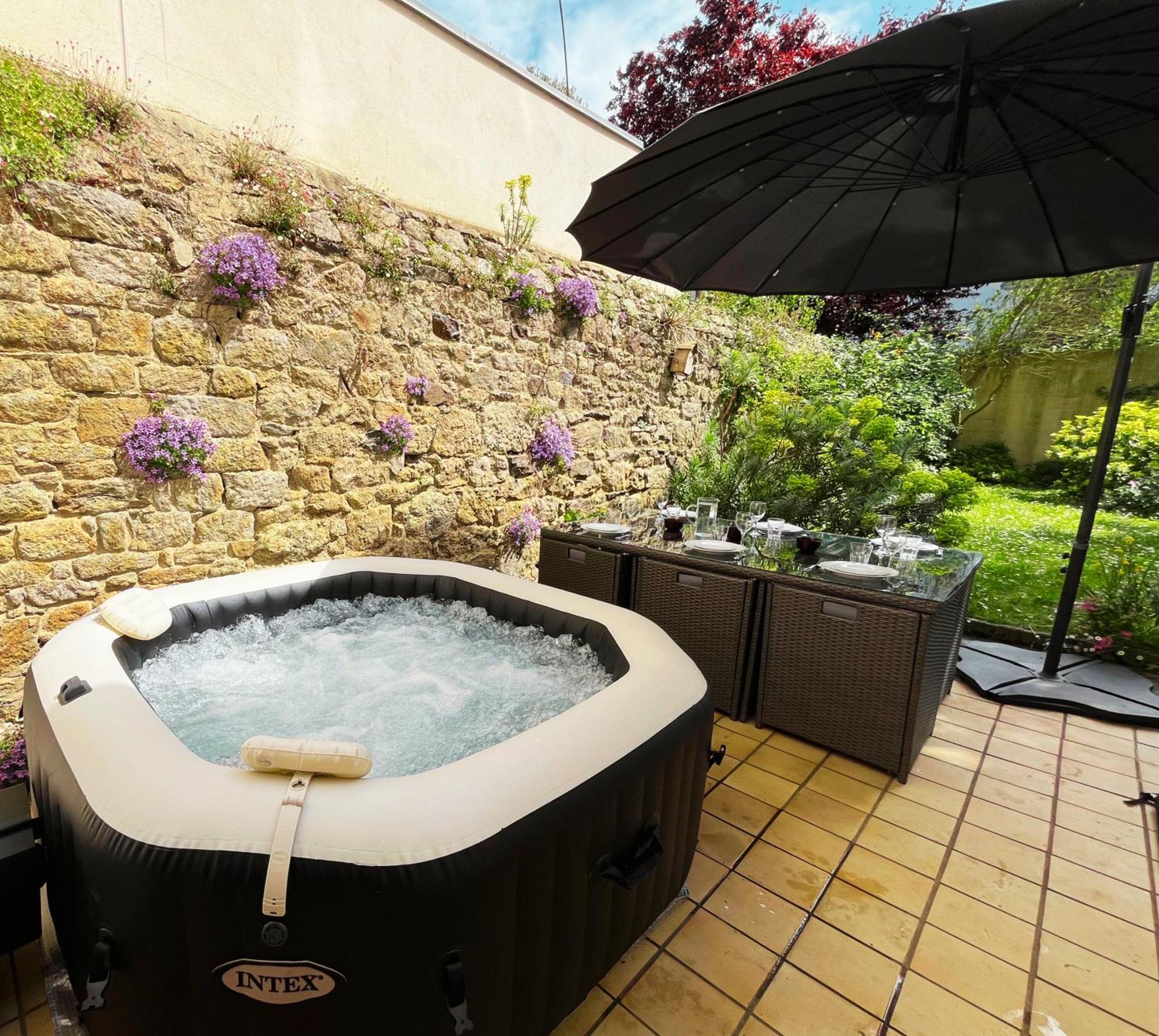 Ideal - Plage, Jardin & Jacuzzi, Proche Plage Et Thalasso - 1 A 6 Personnes Saint-Malo Ngoại thất bức ảnh