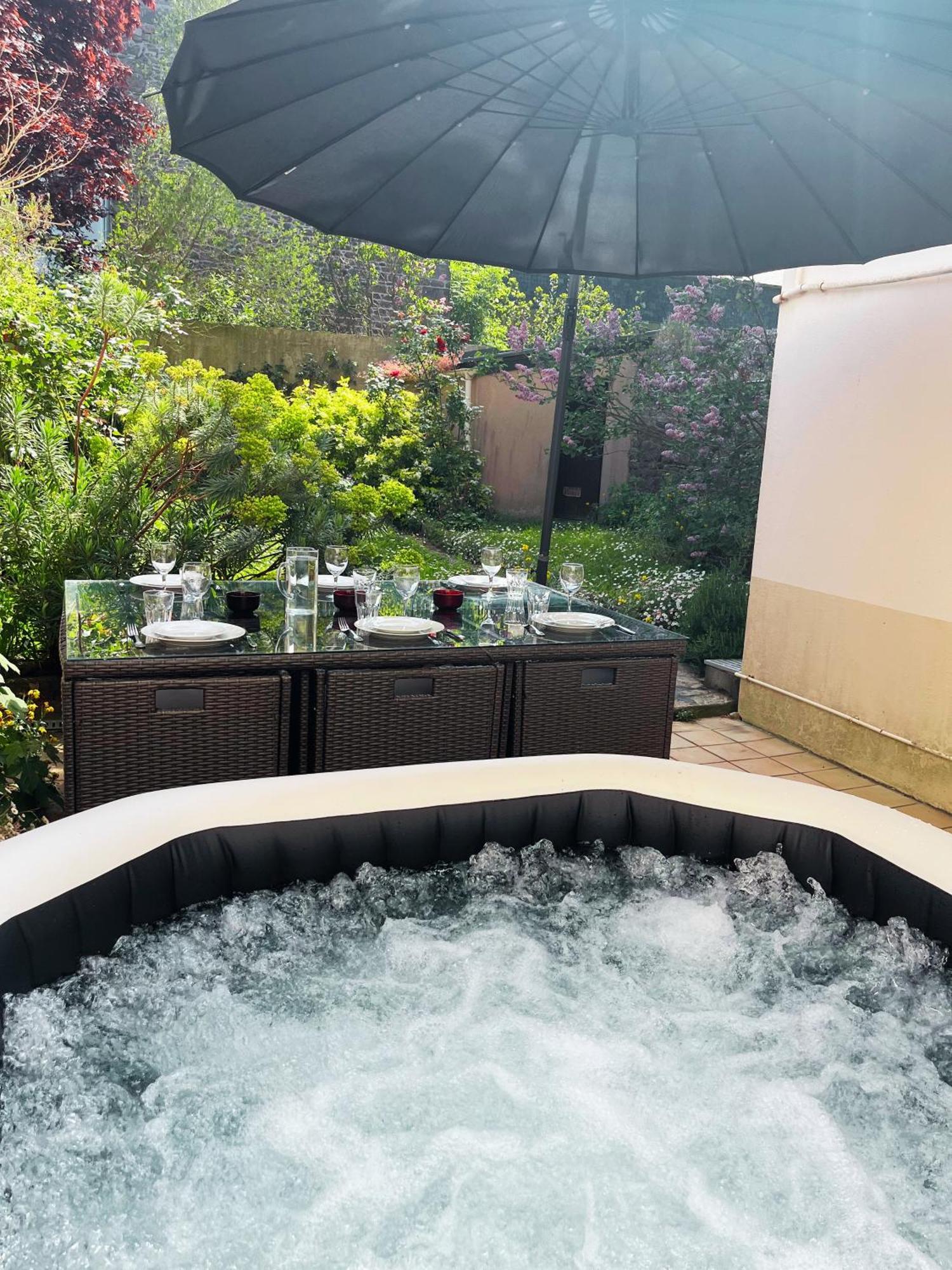 Ideal - Plage, Jardin & Jacuzzi, Proche Plage Et Thalasso - 1 A 6 Personnes Saint-Malo Ngoại thất bức ảnh